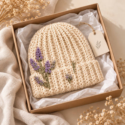 12 Crochet Beanie Patterns Bundle PDF – Modern Winter Hats, Bow, Floral & Chunky
