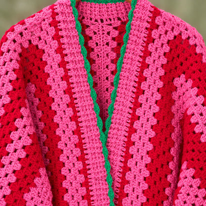 Marylebone Cardigan Crochet Pattern PDF – Balloon Sleeve Jacket S–3XL
