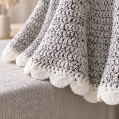 Roll Neck Poncho Crochet Pattern PDF – Beginner Top-Down No-Sew Design