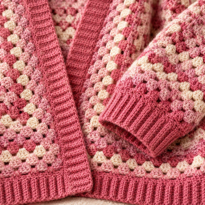 Granny Hexagon Cardigan Crochet Pattern PDF – XS–5XL Hexi Sweater