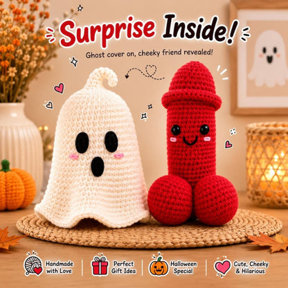 Ghost Surprise – Funny Halloween Crochet Pattern PDF