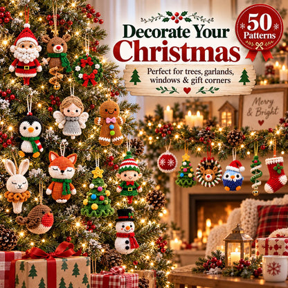 Christmas Wind Spinner Collection – 50 Crochet Pattern Bundle