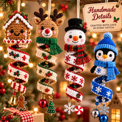 Cozy Christmas Spirals – 10+ Crochet Pattern Bundle PDF