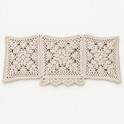 Laurel Lace Motif Top – PDF Crochet Pattern + Video Tutorial