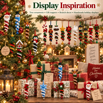 Christmas Spiral Collection – 20 Crochet Pattern Bundle